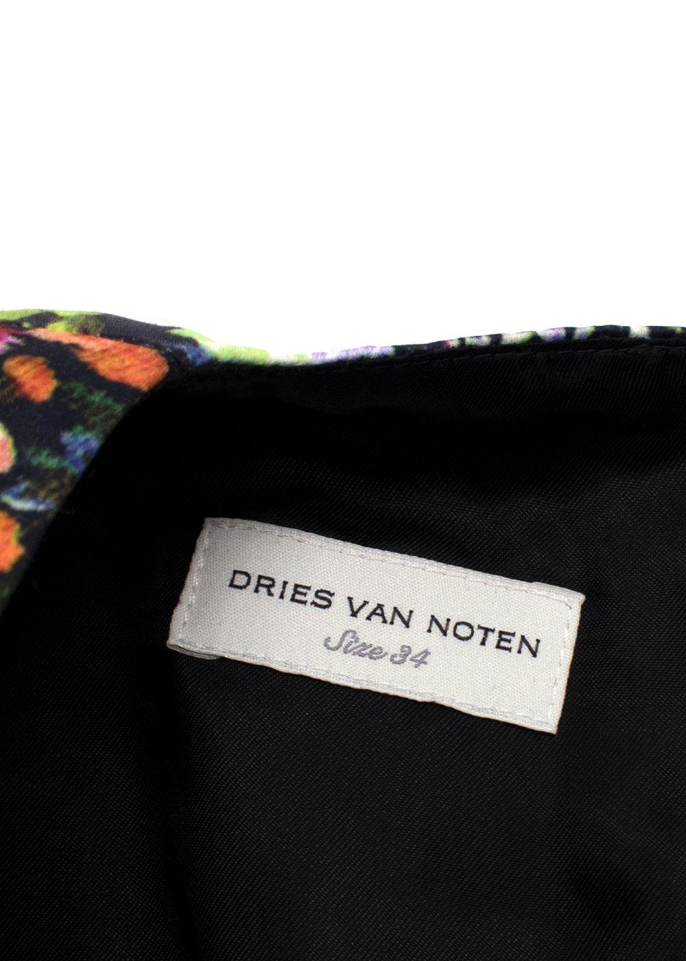 Dries Van Noten Floral Midi Dress