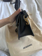 Jacquemus Black Leather Le Chiquito Bag
