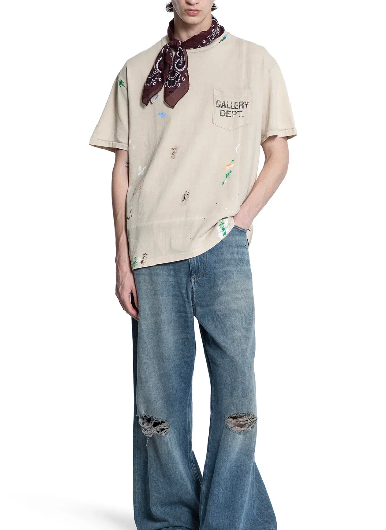 Gallery Dept.  Vintage Logo Painted T-shirt