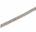 18ct white gold & white diamond bracelet