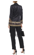Camilla Lace trimmed Jacquard Jacket