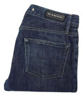 Burberry dark blue denim low waist jeans