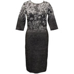 D. Exterior Grey and Metallic Dress