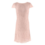 Emillio Pucci Soft Pink V-Back Lace Dress