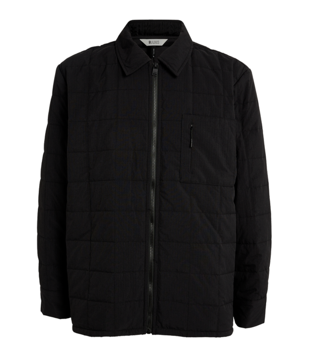 Rains Quilted Zip-up Jacket