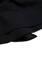 Celine Black Silk Blouse