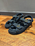 Chanel Denim Dad Sandals