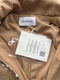 16Arlington Beige Sequin Michelle Mini Dress