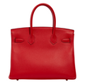 Hermès Birkin 30 Epsom Rouge De Coeur Gold-Tone Hardware
