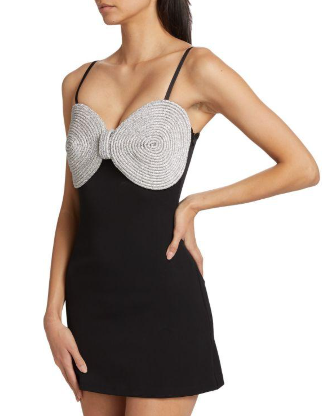 March & March Crystal-embellished Mini Dress
