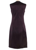 Bottega Veneta Square-neck Satin A-line Dress
