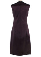 Bottega Veneta Square-neck Satin A-line Dress