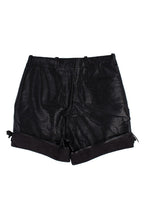 Philosophy Di Lorenzo Serafini Faux Leather Shorts