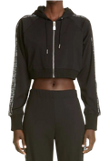 Givenchy Black Cropped Sweatshirt