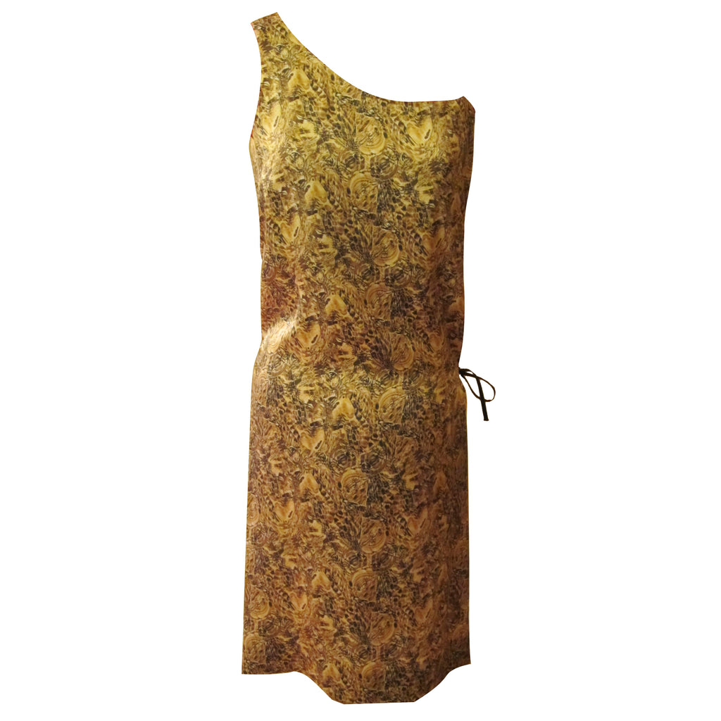Joseph Gold Silk Dress