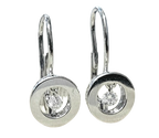 Bespoke Diamond And White Gold Earrings