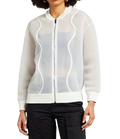 Stella McCartney Cream Netted Bomber Jacket