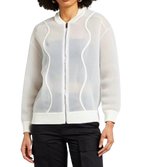 Stella McCartney Cream Netted Bomber Jacket