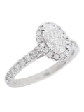 Verde 2ct IGI Certified Lab-grown Oval Cut Diamond Ring