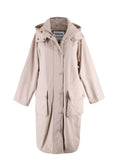 Barbour by Alexa Chung Beige Earnest Raincoat