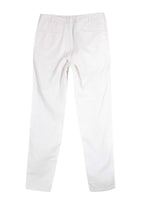 Pink House Mustique White Linen-blend Trousers