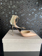 Jimmy Choo Tri ColourAnkle Strap Pumps