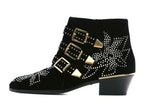 Chloe Black Studded Susanna Boots