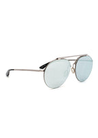 Mirrored Round Aviator Sunglasses