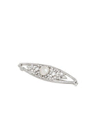platinum, diamond & pearl brooch