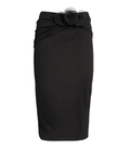Magda Butrym Floral-Appliqué Pencil Skirt