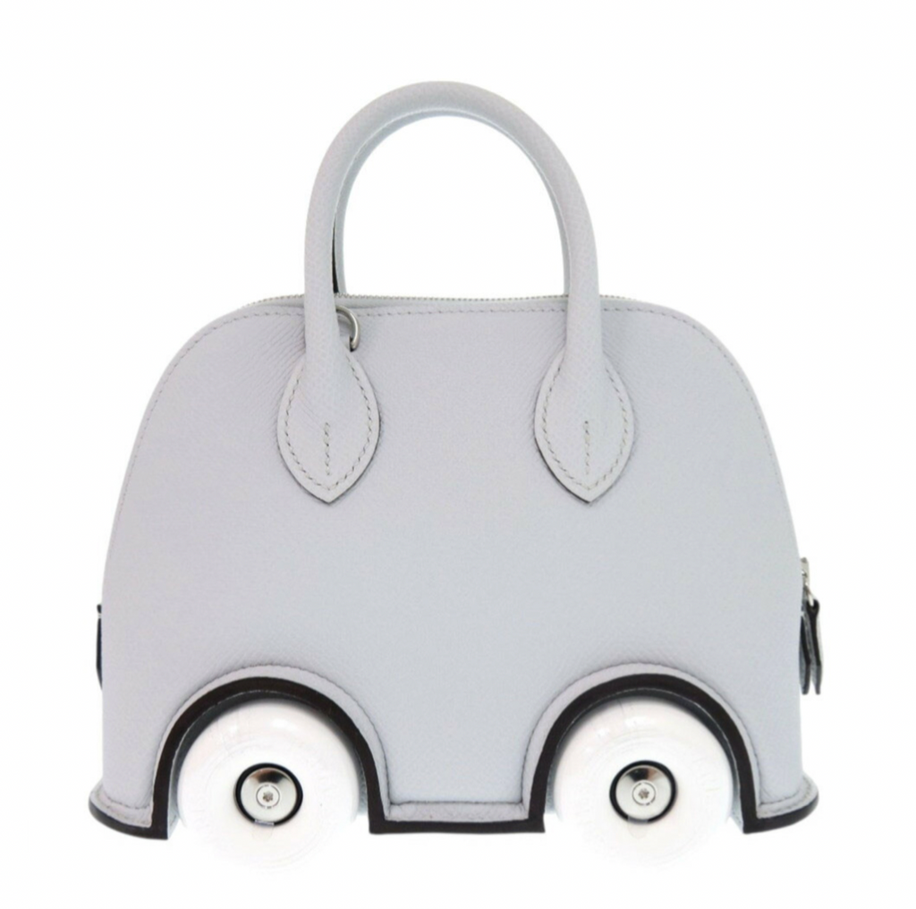 Hermès Bolide On The Wheels Grey Epsom Leather