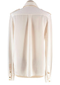 Tom Ford Cream Silk Crepe Shirt