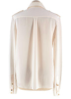 Tom Ford Cream Silk Crepe Shirt