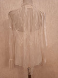 Chantilly Lace White Blouse