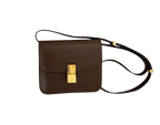 Celine Classic Tan Leater Box Bag