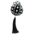 Peter Pilotto x Rosantica Tasseled Beaded Clutch