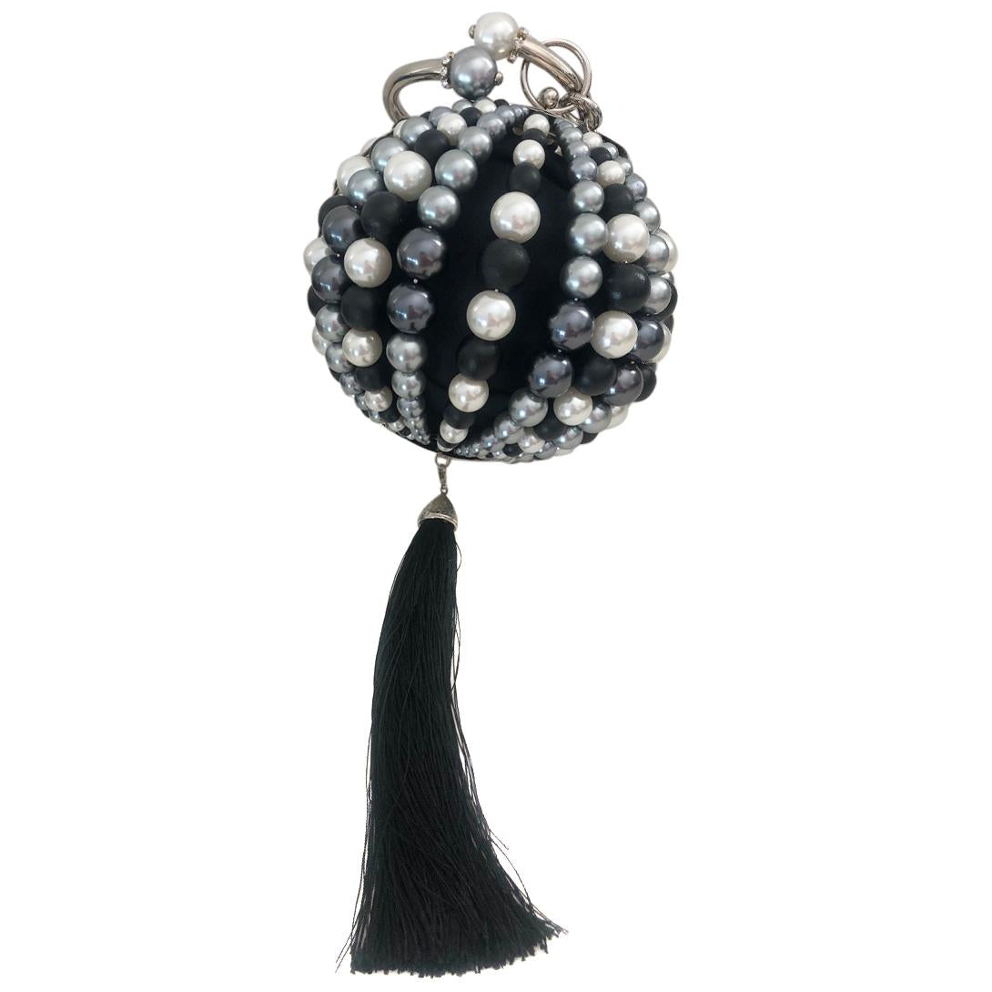 Peter Pilotto x Rosantica Tasseled Beaded Clutch