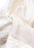 Dior White Pleated A Line Mini Skirt
