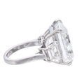 Verde 5ct IGI Certified Lab Grown VS Emerald Cut Diamond Ring