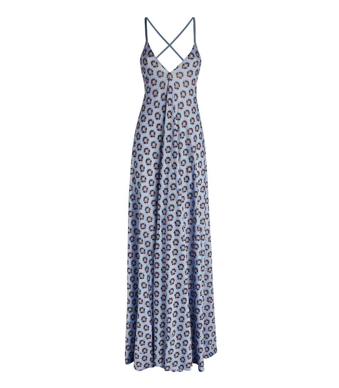 Etro Floral-Print Maxi Dress