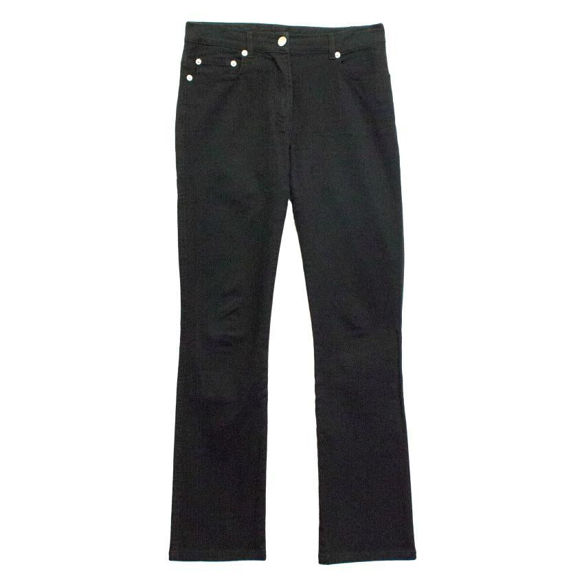 Plein Sud Black Flared Jeans