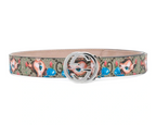 Kids 5Y Cartoon Print Slim GG Supreme Belt