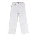 Erderm X Universal Standard White Patchwork Jeans