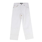 Erderm X Universal Standard White Patchwork Jeans
