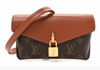 Louis Vuitton Coated Canvas And Leather Bag