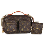 Louis Vuitton Monogram Coated Canvas Utility Crossbody
