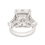 Verde 4ct IGI Certified Lab Grown Cushion Cut Diamond Ring