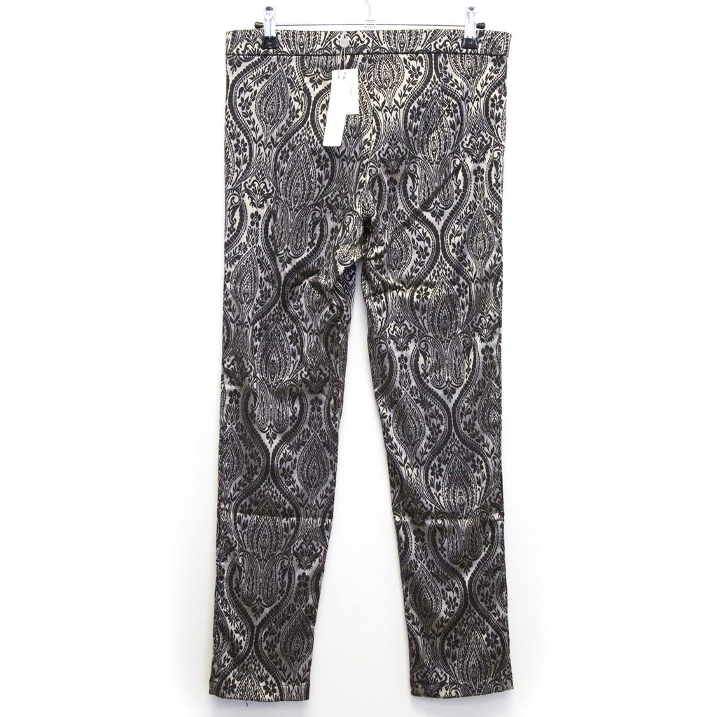 Costa Blanca Baroque Silver and Black Trousers
