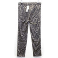Costa Blanca Baroque Silver and Black Trousers