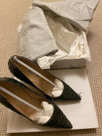 Manolo Blahnik Bibi Exotics 115 Pumps